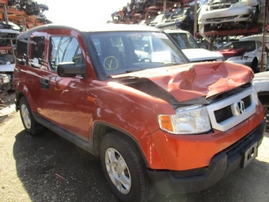 2009 HONDA ELEMENT LX ORANGE 2.4L AT 4WD A16336